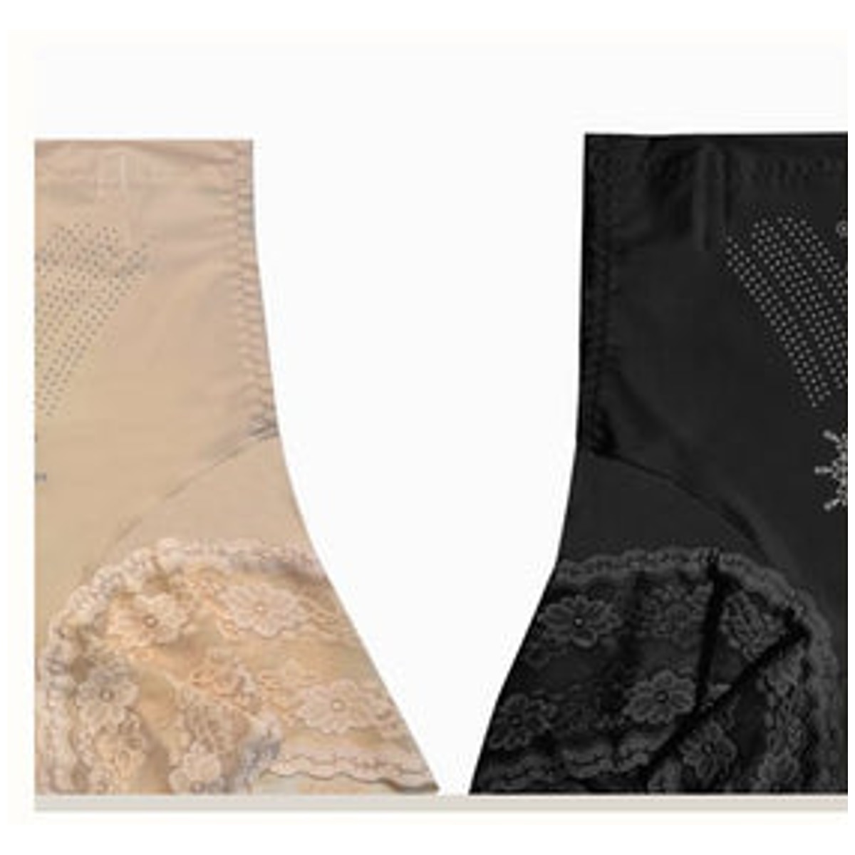 High-Waist Ice Silk Briefs - Style 6284