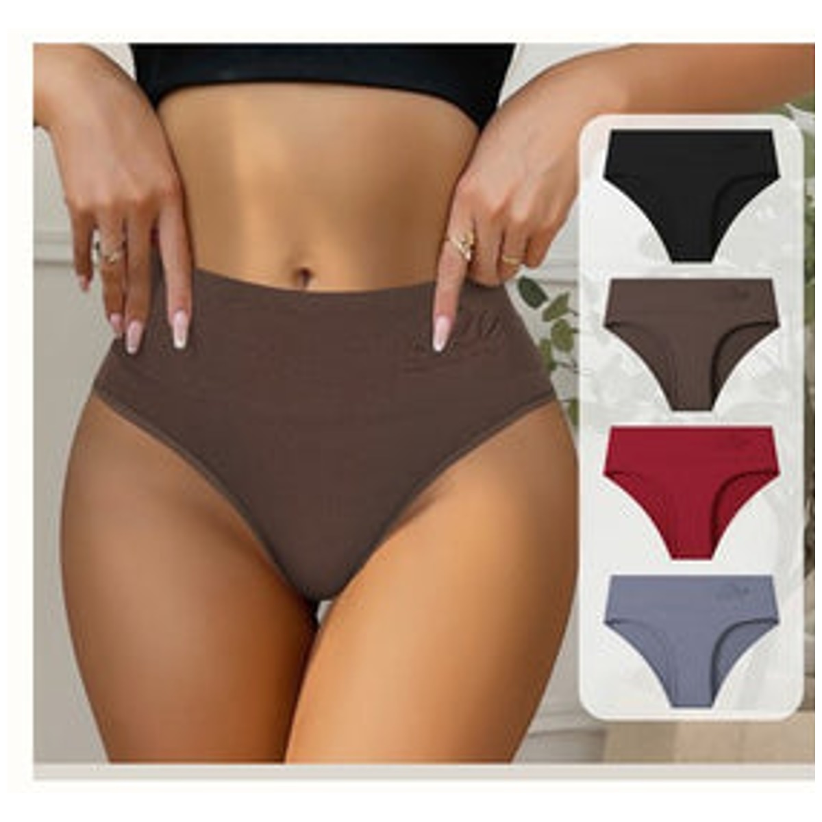 High-Waist Briefs - Style K6339
