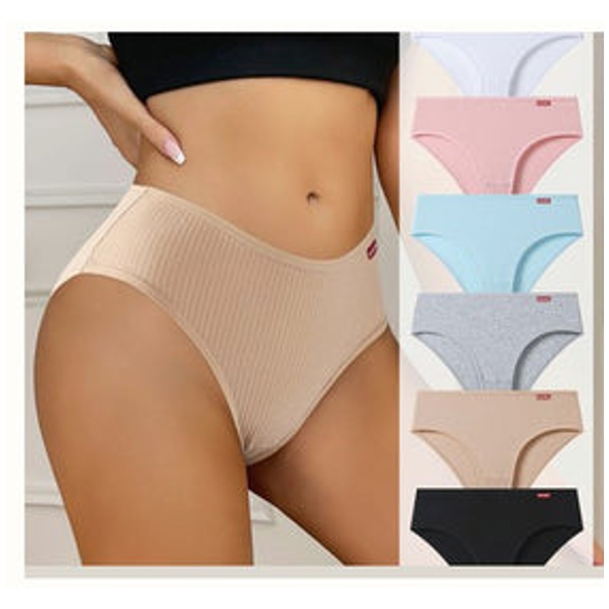 High-Waist Briefs - Style K6361